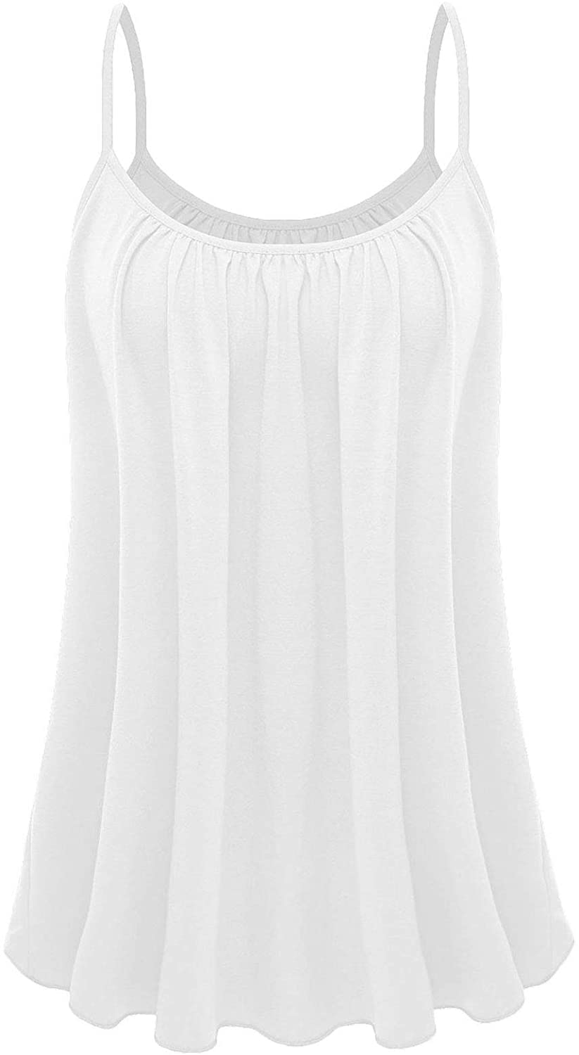 7th Element Plus Size Cami Basic Camisole Tank Top Womens T-Shirt 
