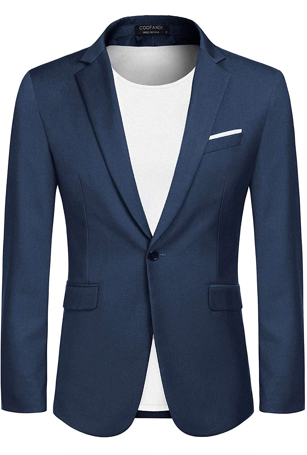 COOFANDY Men's Casual Blazer Jacket Slim Fit Sport Coats Lightweight ...