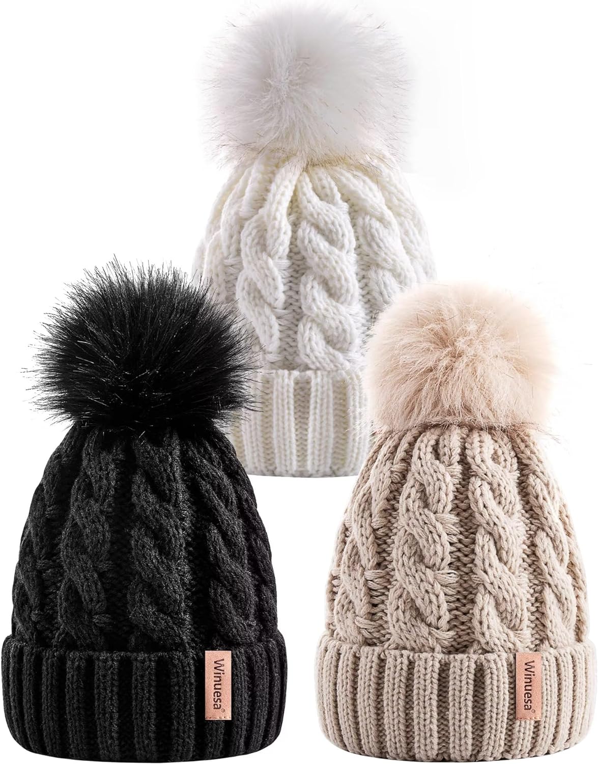 Womens knit deals winter hats