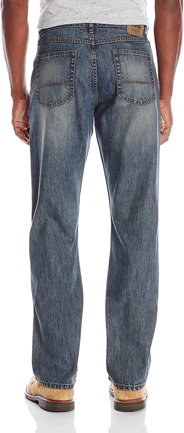 Wrangler Authentics Men's Premium Relaxed Fit Boot Cut Jean | eBay
