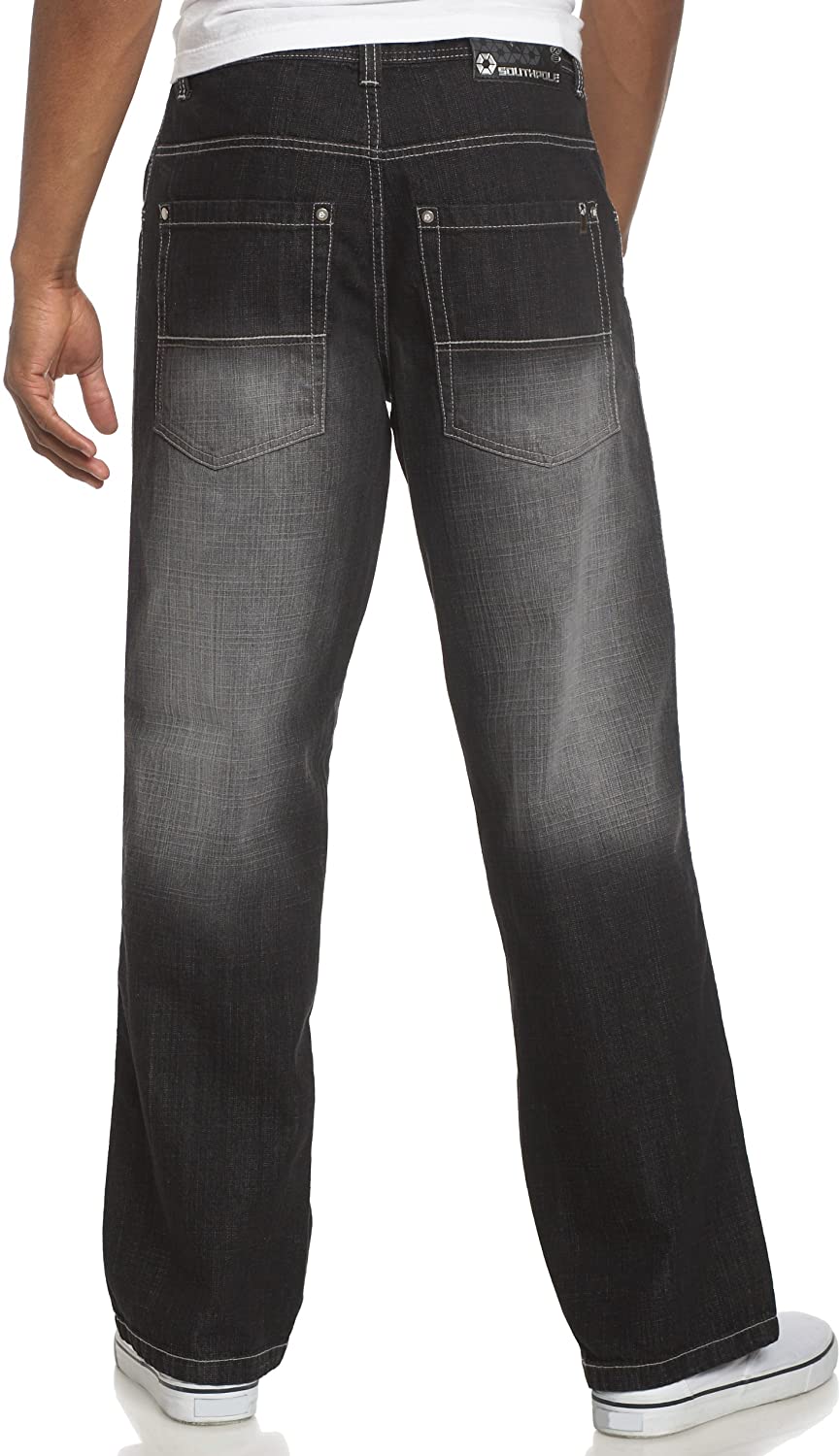 Southpole Mens Relaxed-Fit Core Jean Jean