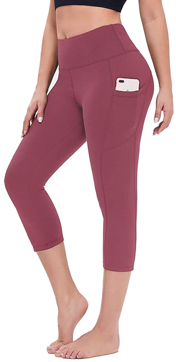 GAYHAY High Waisted Yoga Pants with Pockets for Women 