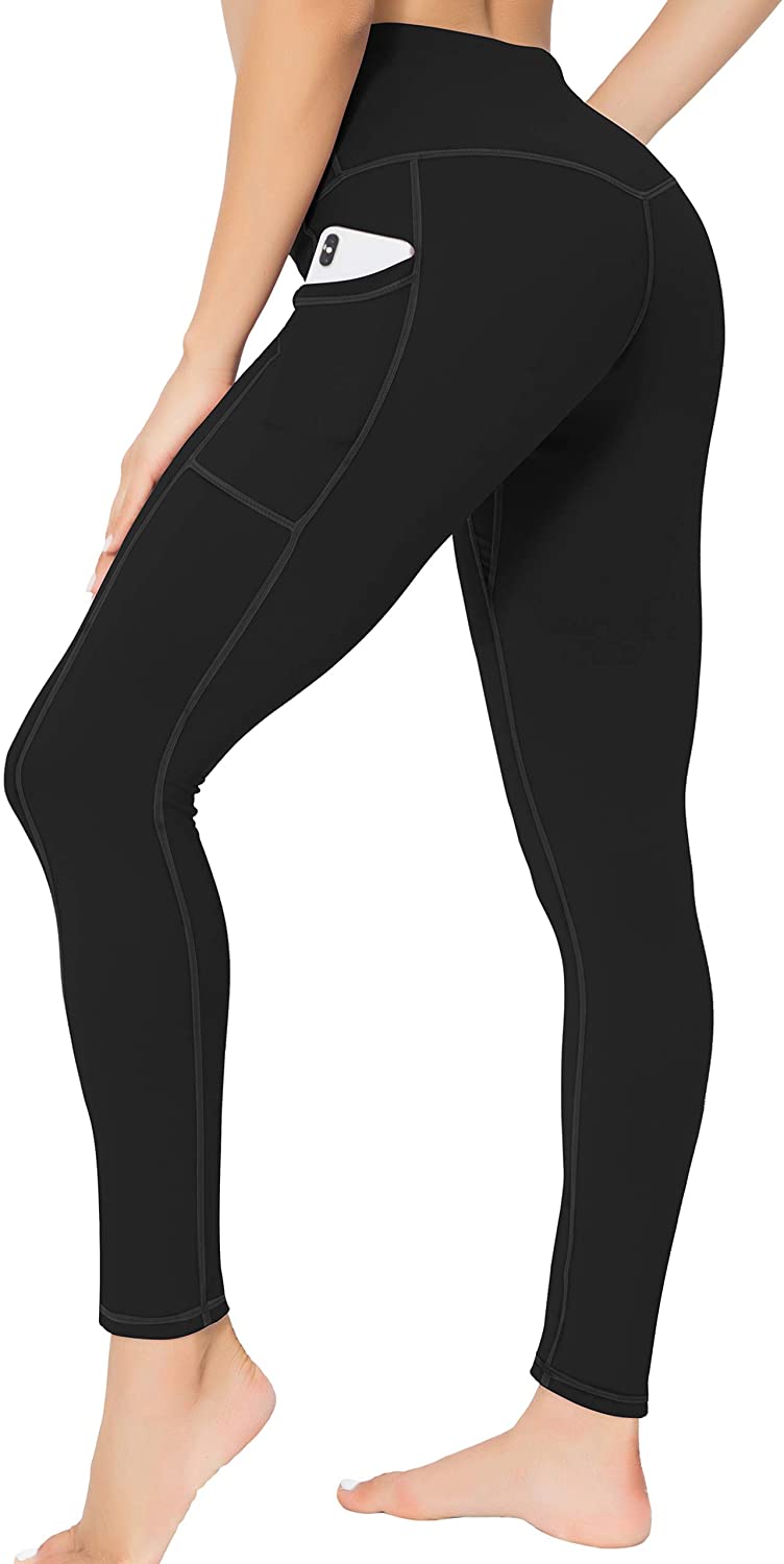 I2crazy High Waisted Yoga Pants for Women with Pockets Tummy Control Workout Leggings