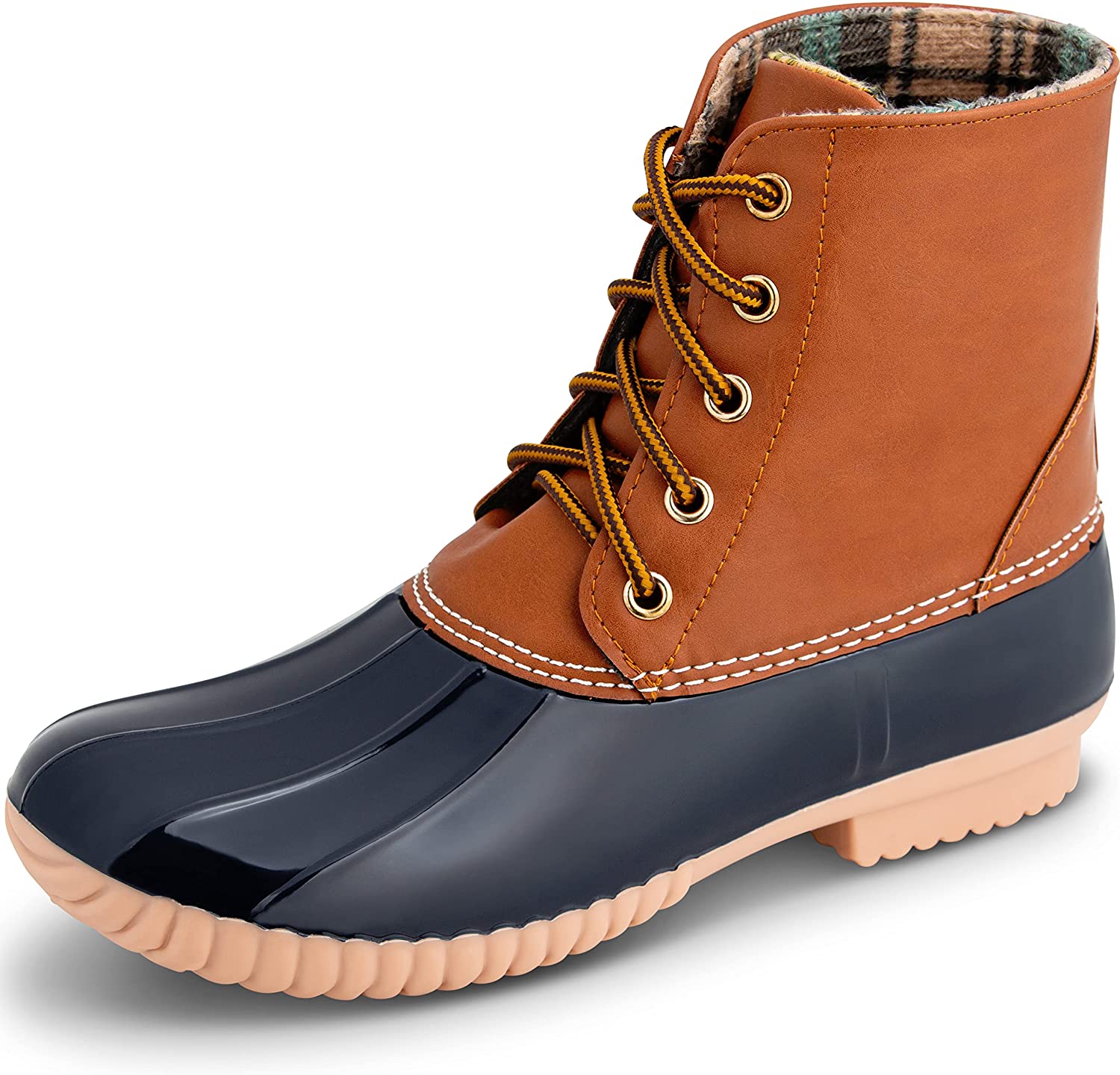 women's lace up duck boots