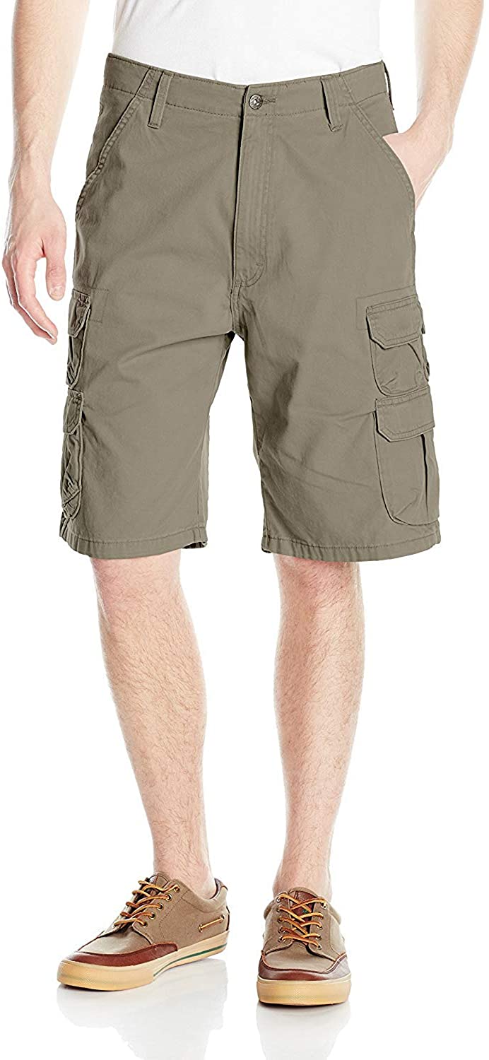 wrangler authentics men's twill cargo short