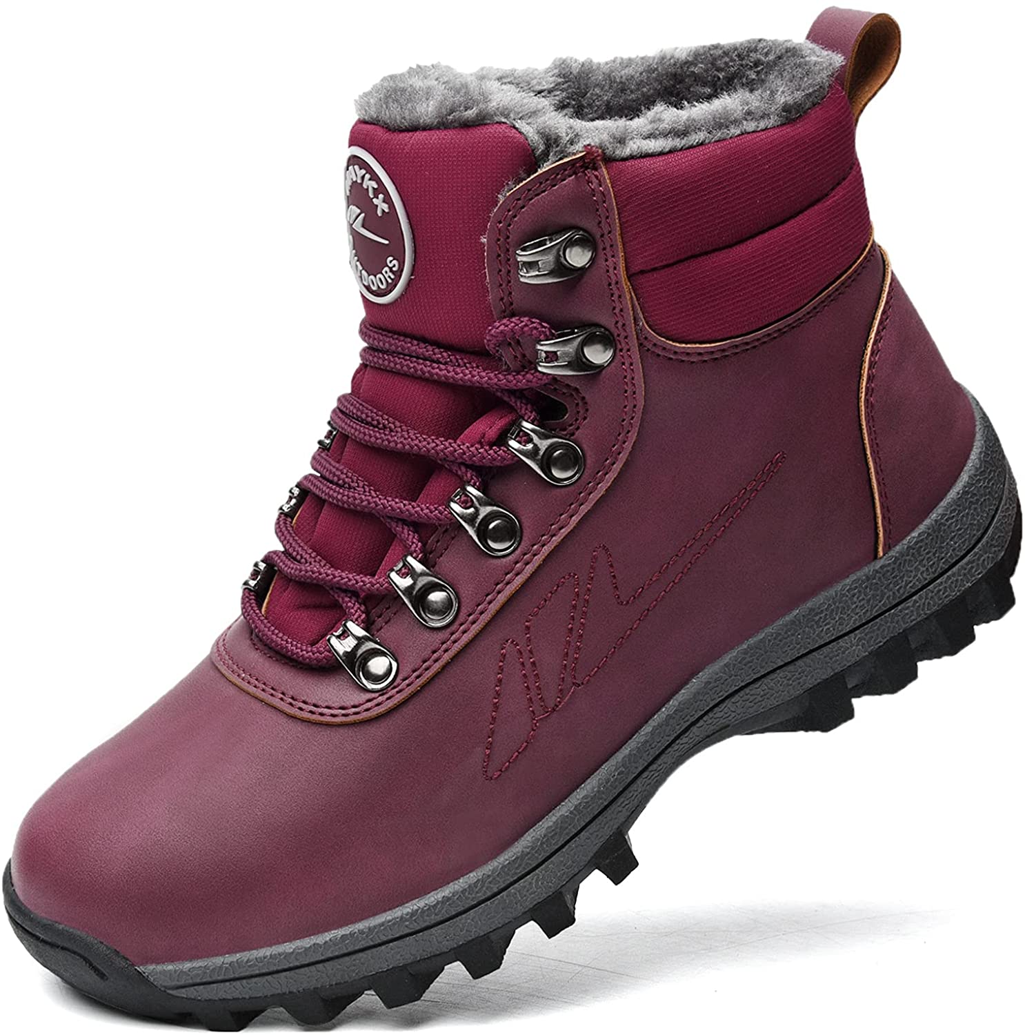 Jinta Shoes Mens Womens Winter Snow Boots Hiking Climping Booties