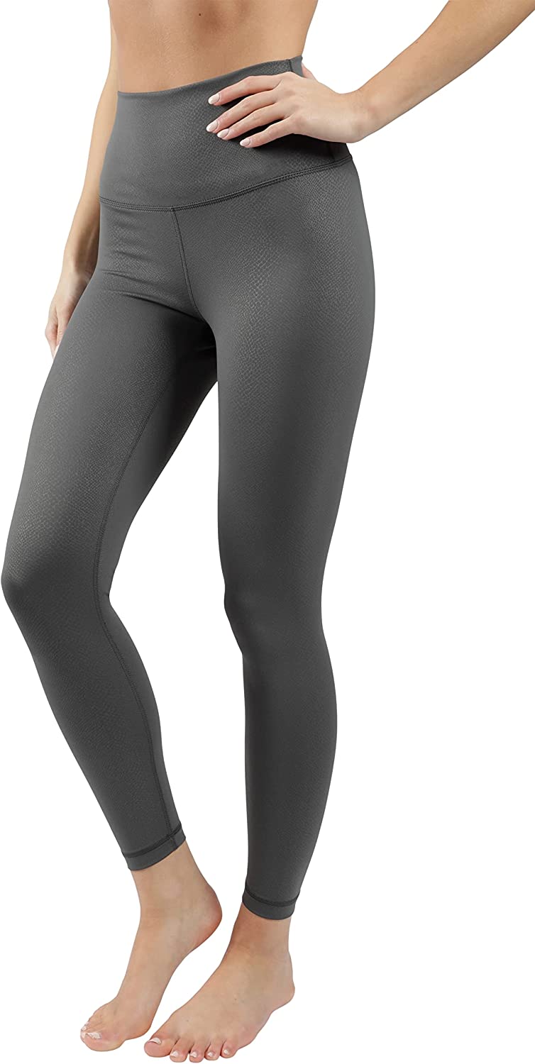 90 Degree by Reflex High Waist Tummy Control Interlink Squat Proof Ankle  Length Leggings : : Clothing, Shoes & Accessories