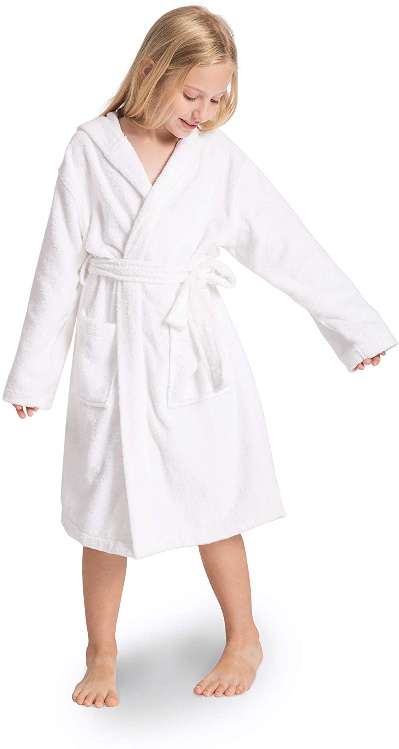 thumbnail 15  - SIORO Cover-Ups for Kids Girls Hooded Terry Cotton Cover-Up Boys Bath Cover-Up L