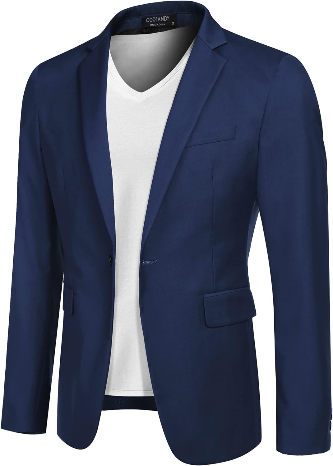 COOFANDY Mens Sport Coat Casual Blazer One Button Business Suit Jacket