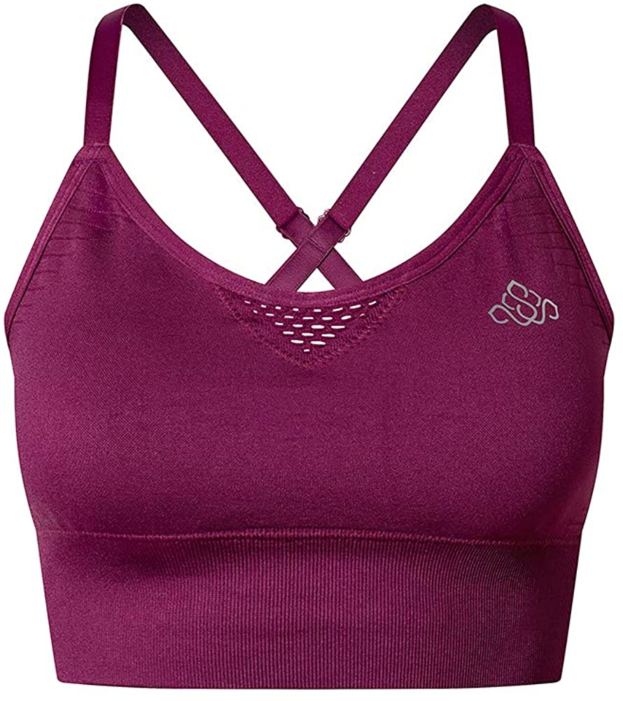 SEGRILA Sports Bras for Women High Impact Padded Workout Bras for Yoga Gym Fitness 1/3 Pack