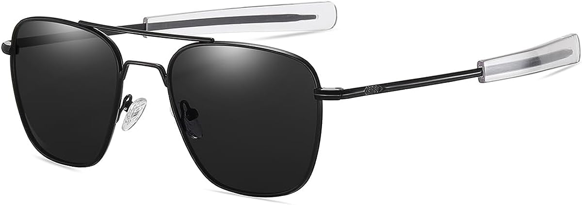  Gleyemor Polarized Square Aviator Sunglasses for Men