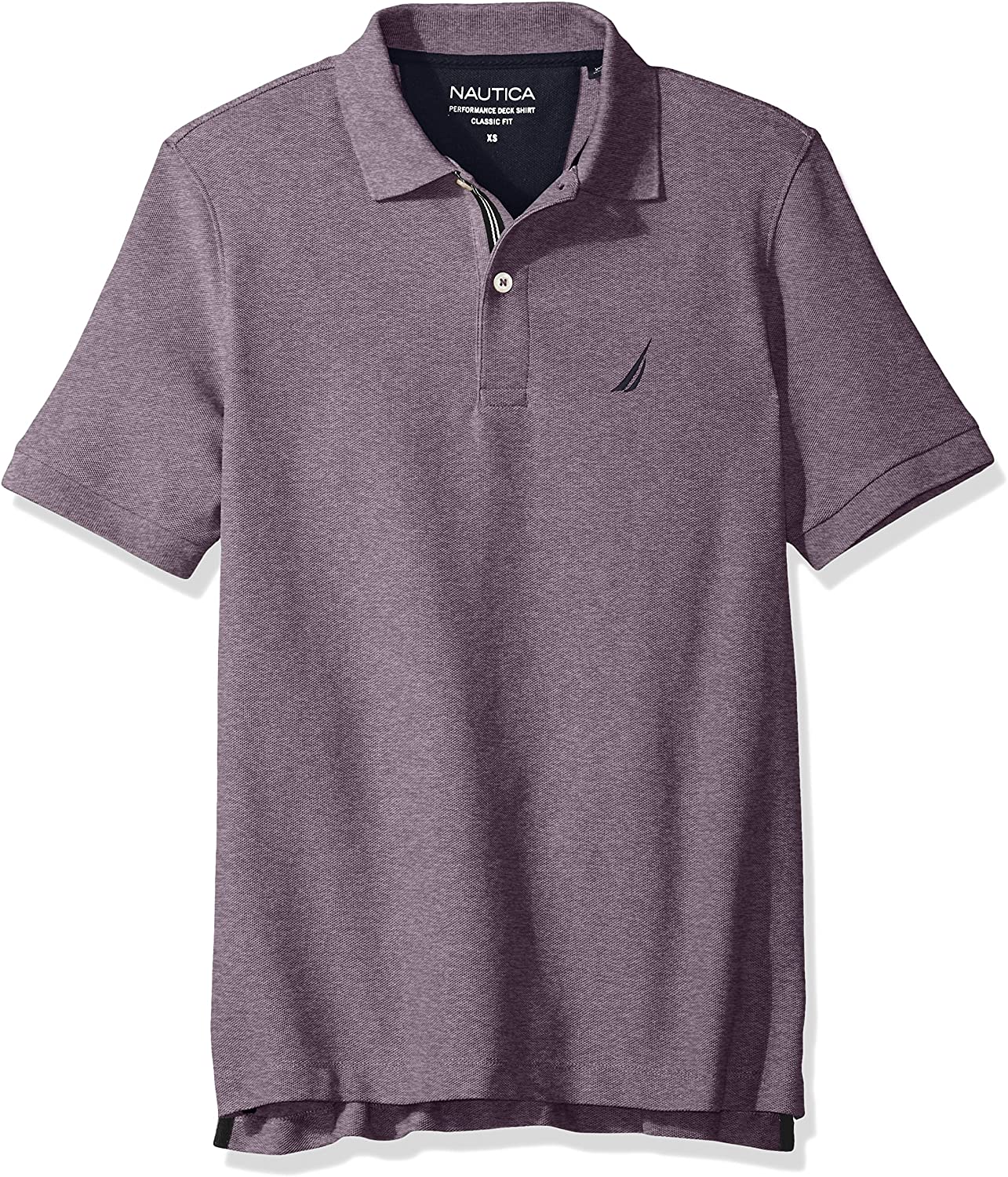 Performance Wicking Polo Shirt NaRed XL by Nautica