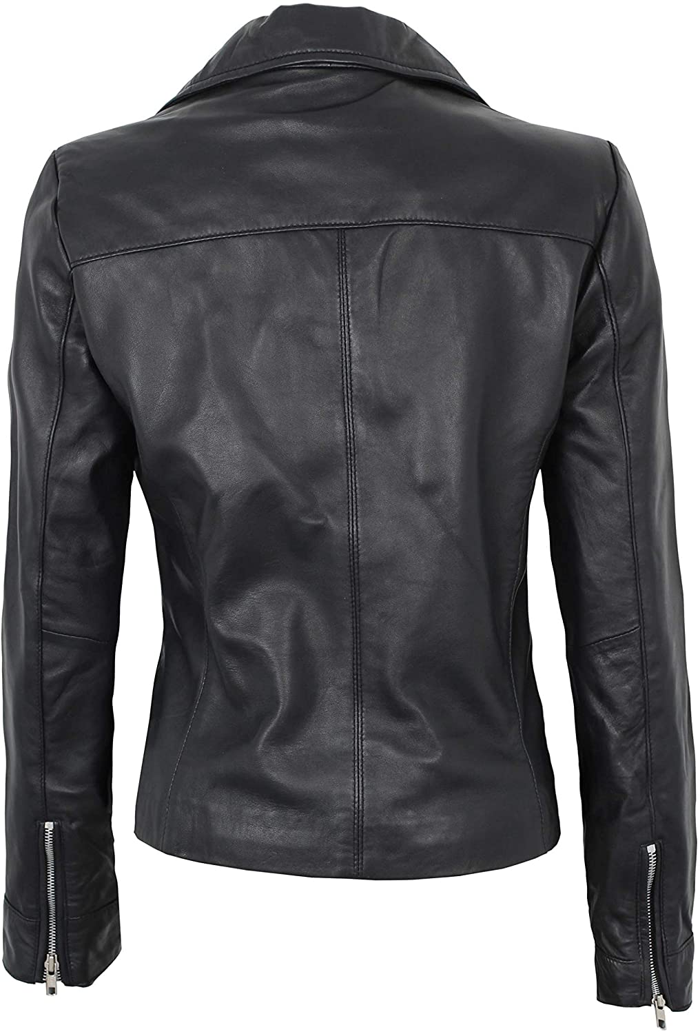 Asymmetrical Womens Leather Jacket - Real Lambskin Leather Jackets for ...