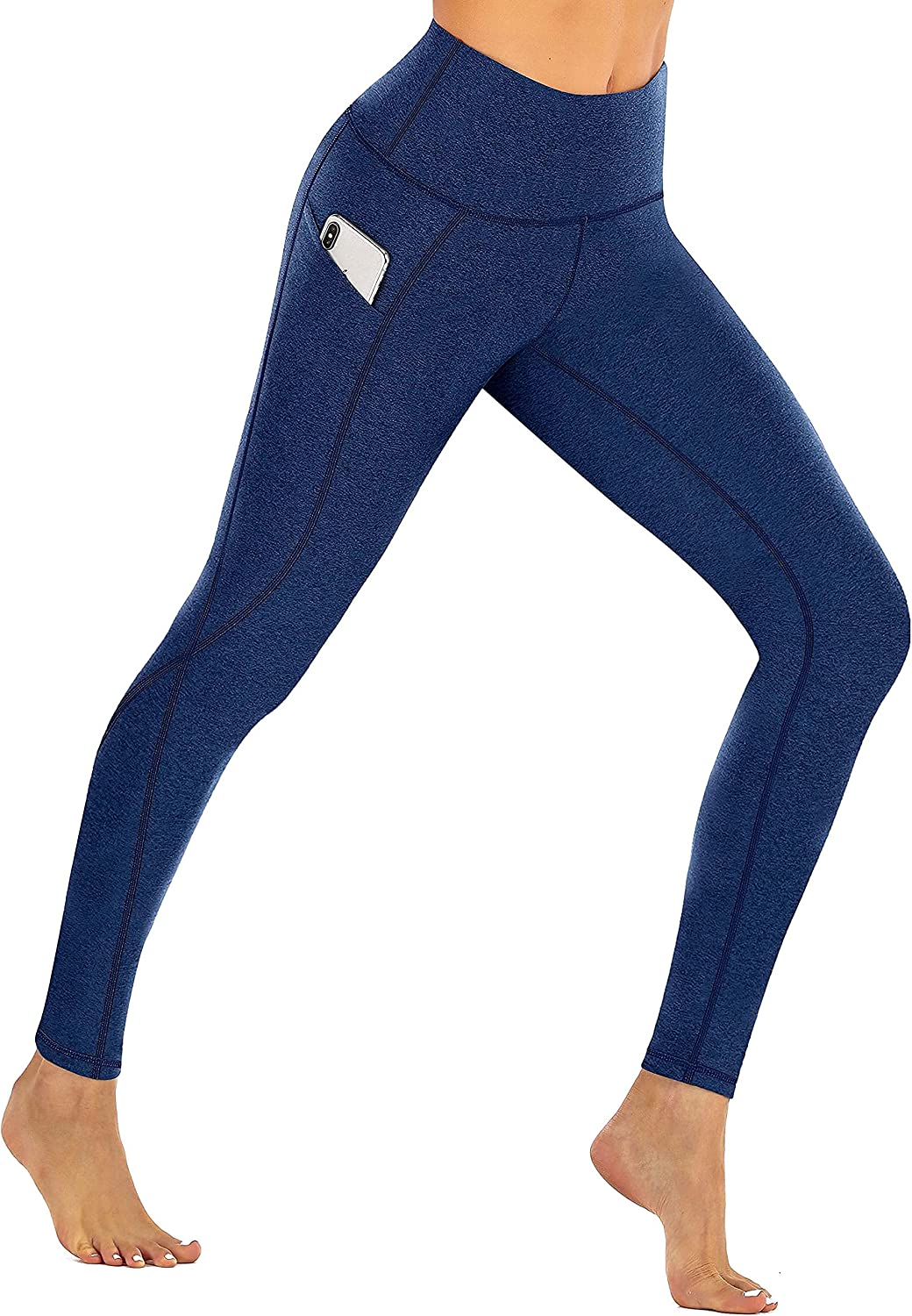 Ewedoos Gym Leggings with Pockets Yoga Pants for Women High Waisted Sports Leggings  for Women Yoga Trousers(20-Black, XS) : : Fashion