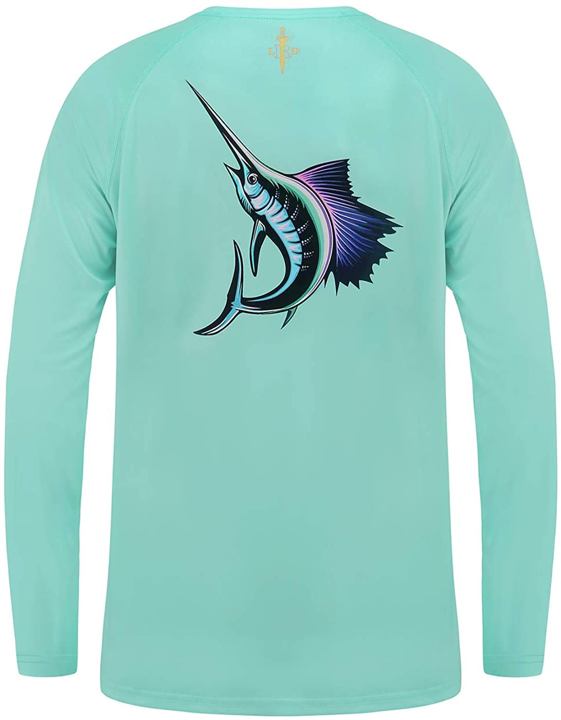 HDE Fishing Shirts for Men Long Sleeve UPF 50 Sun Protection Quick-Dry Outdoor Performance T-Shirt