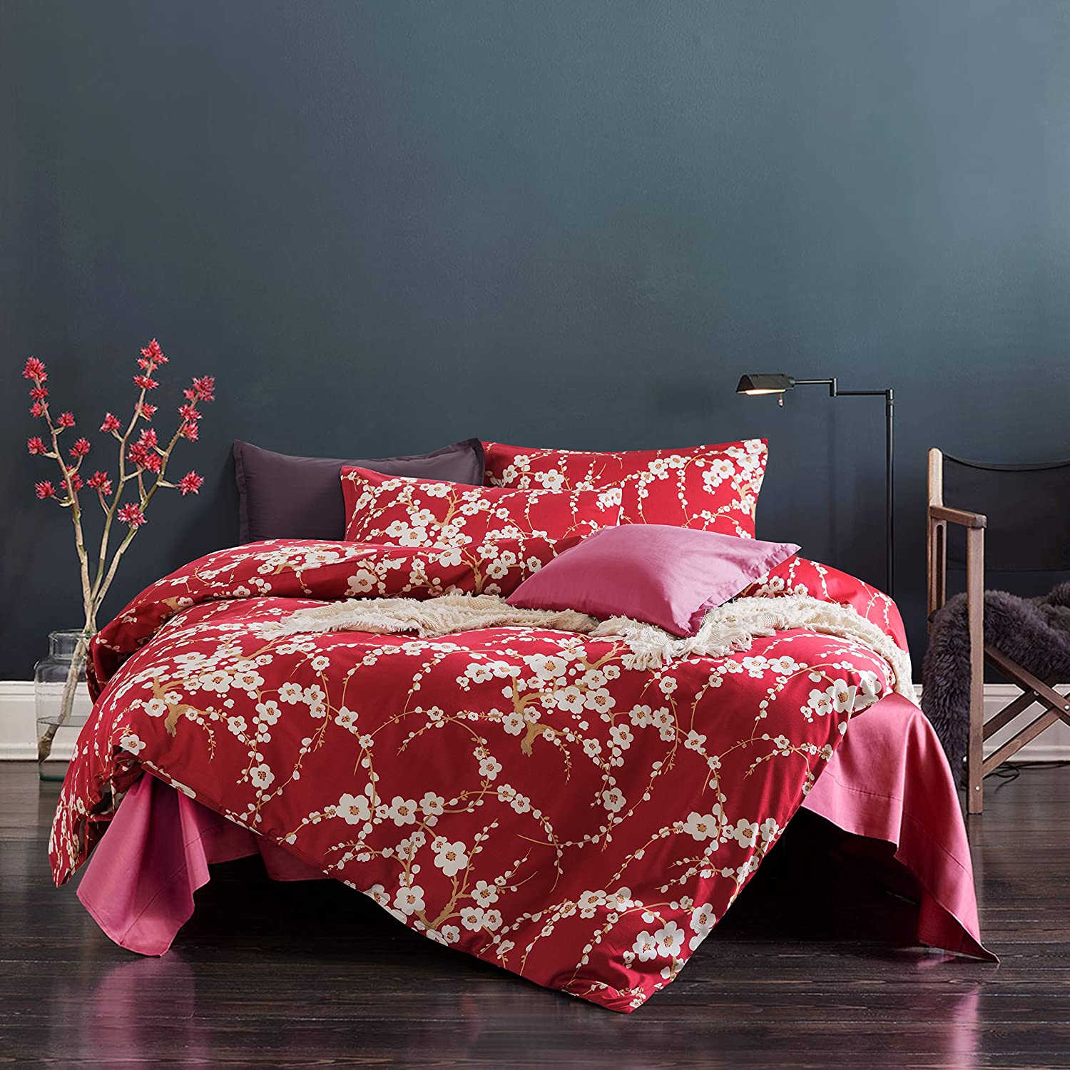 japanese print duvet