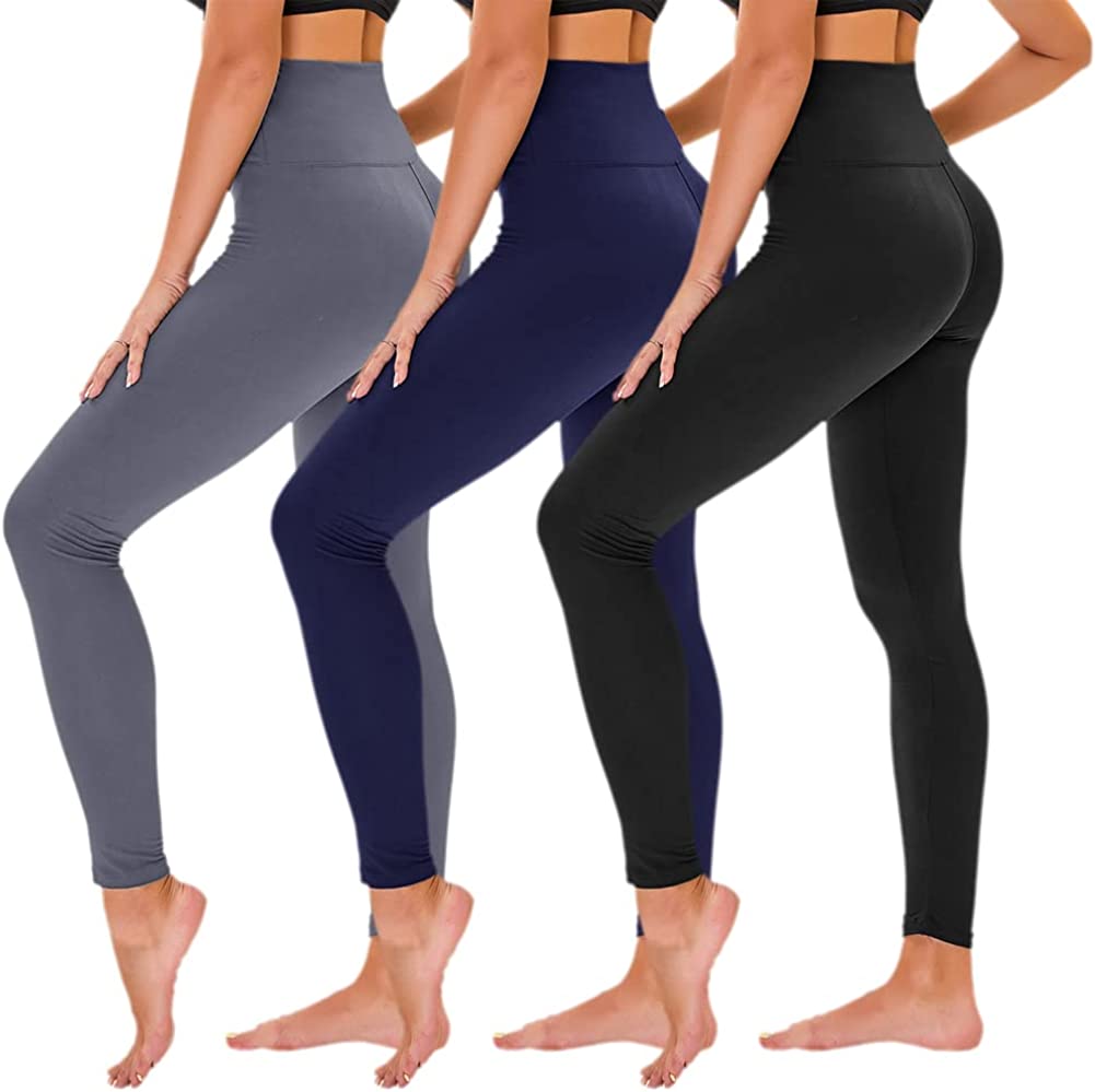 TNNZEET Black High Waisted Capri Leggings for Women, Buttery Soft Workout  Yoga Leggings : : Clothing, Shoes & Accessories