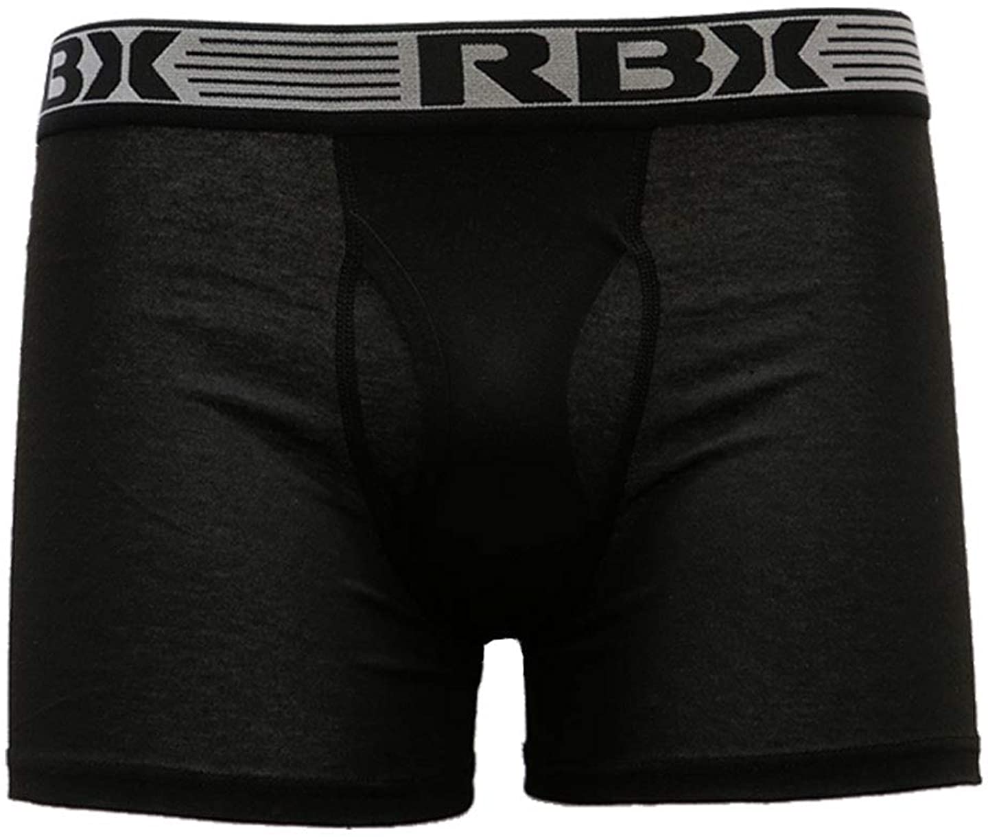 RBX Active Men's Basic Everyday Essentials Cotton Boxer Brief Set 4 ...