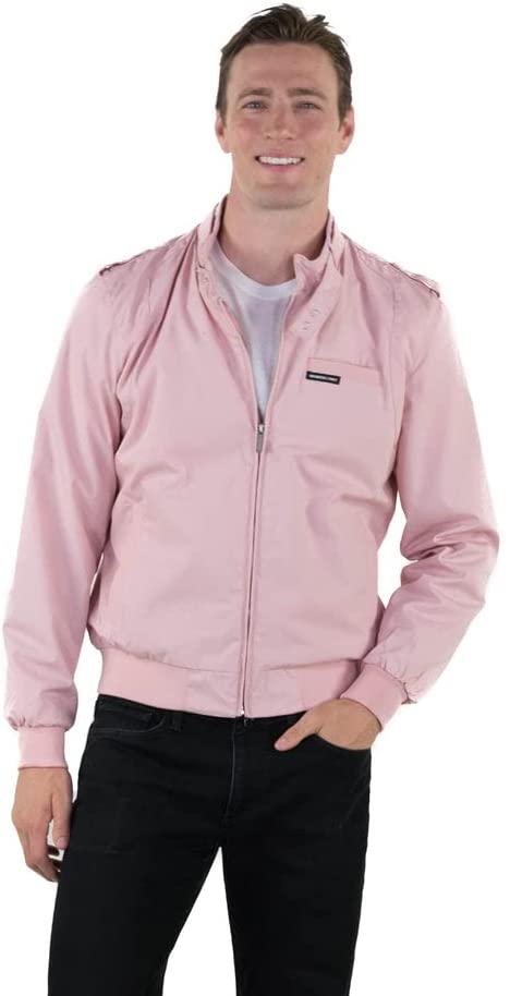 Members Only Original Iconic Racer Jacket for Men, Slim Fit