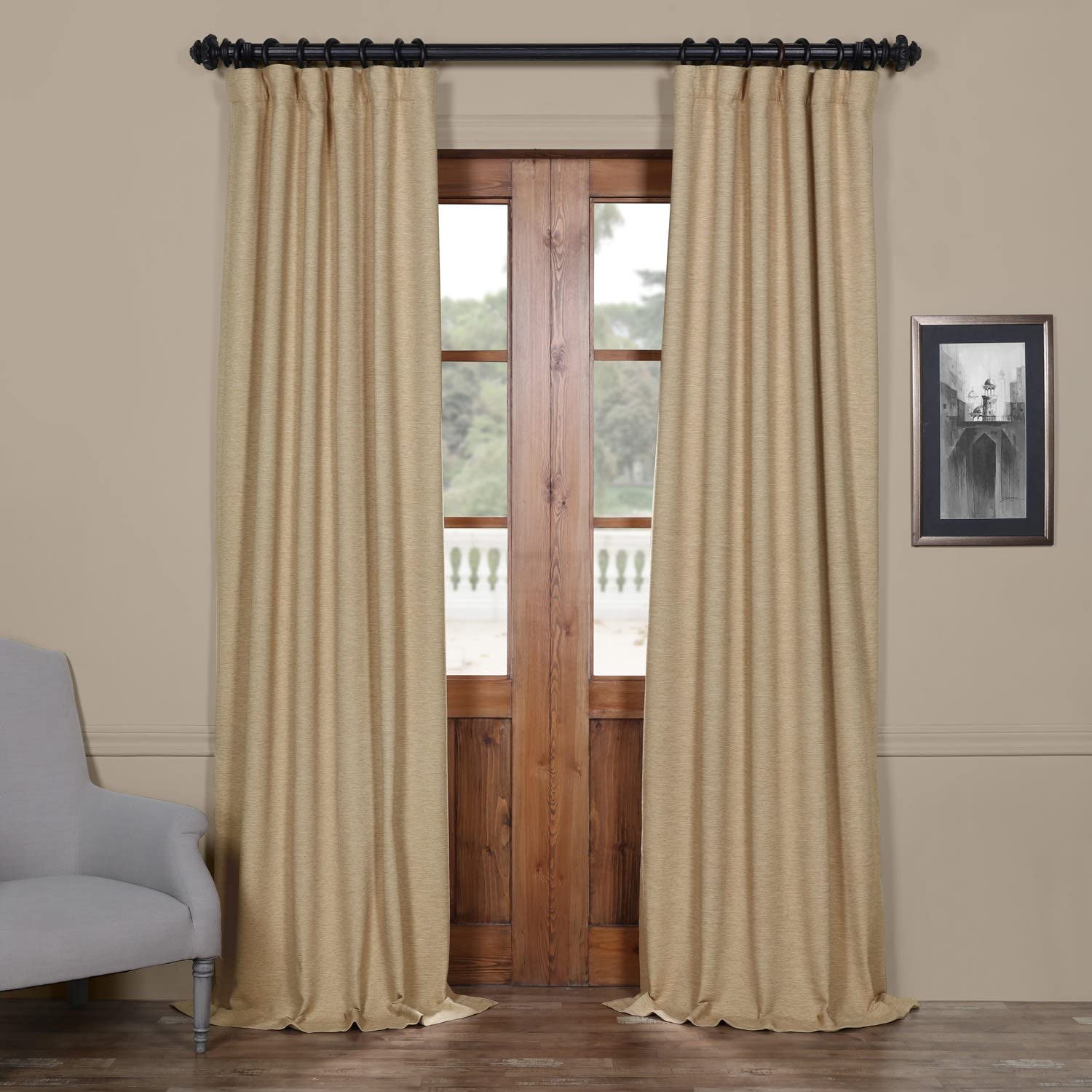 HPD Half Price Drapes BOCH-PL1702-84 Bellino Blackout Room Darkening  Curtain (1 | eBay