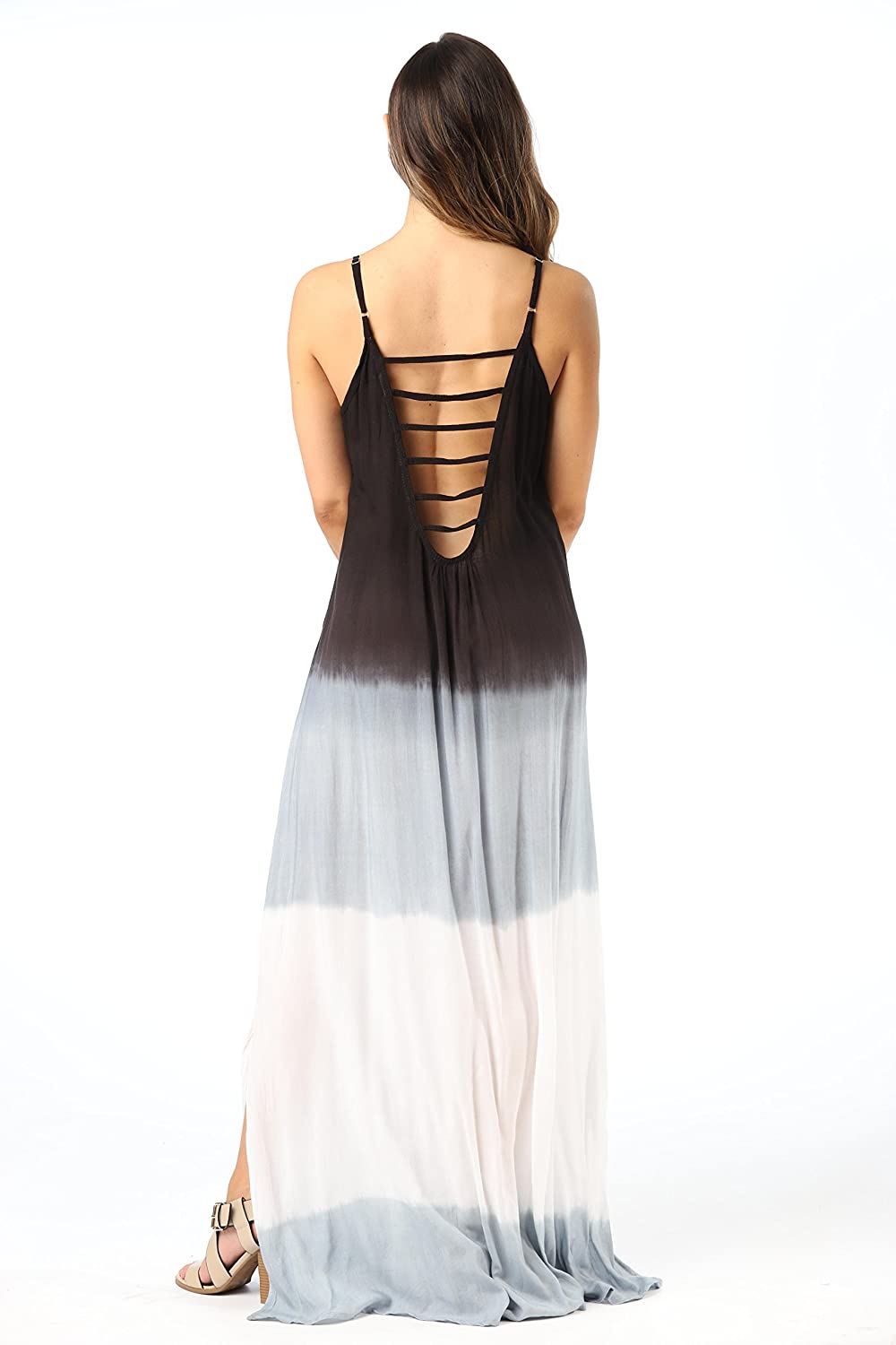 Riviera Sun Tie Dye Spaghetti Strap Maxi Dress | eBay