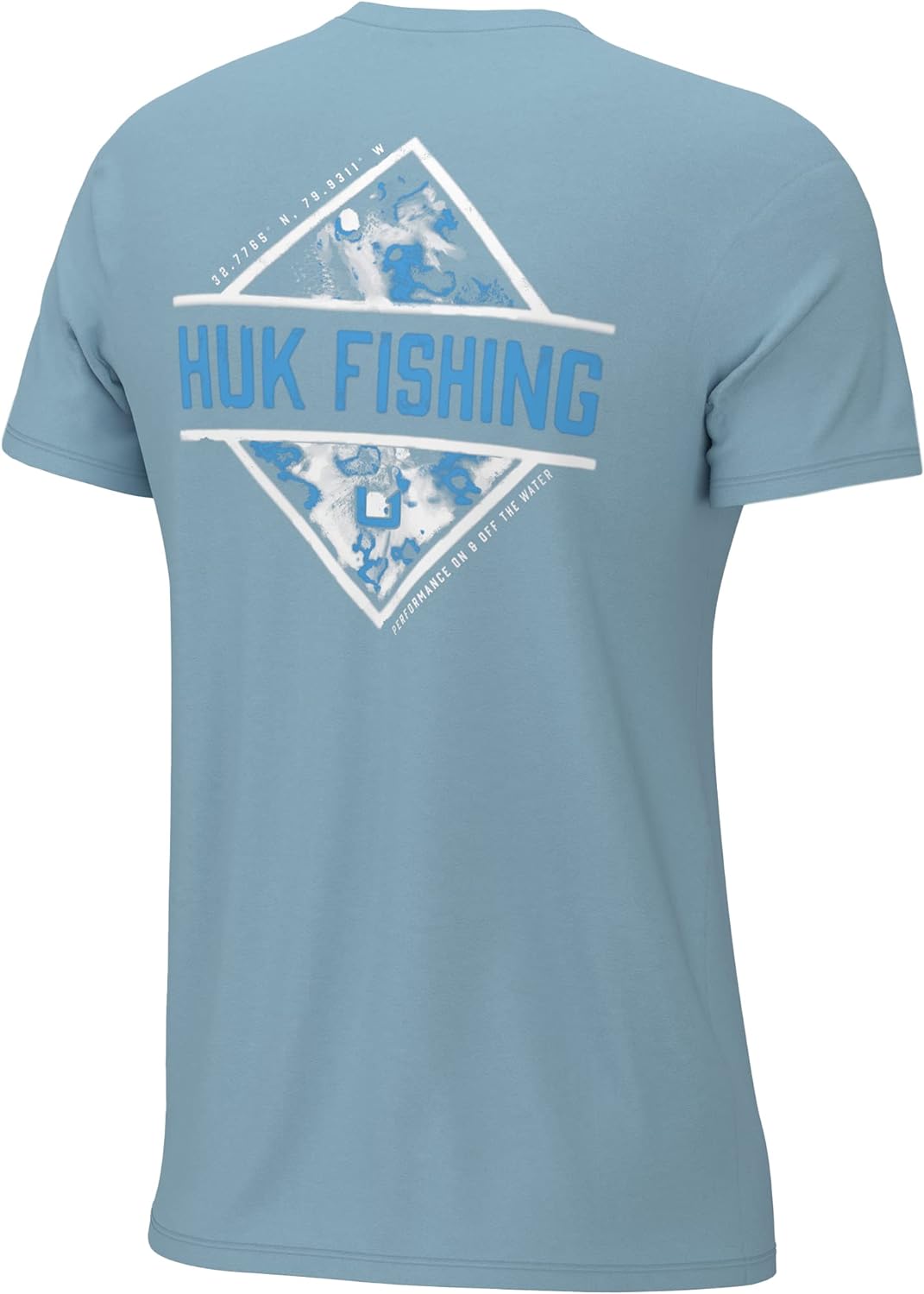 HUK Boys' Short Sleeve Performance Tee, Kids Fishing T-Shirt