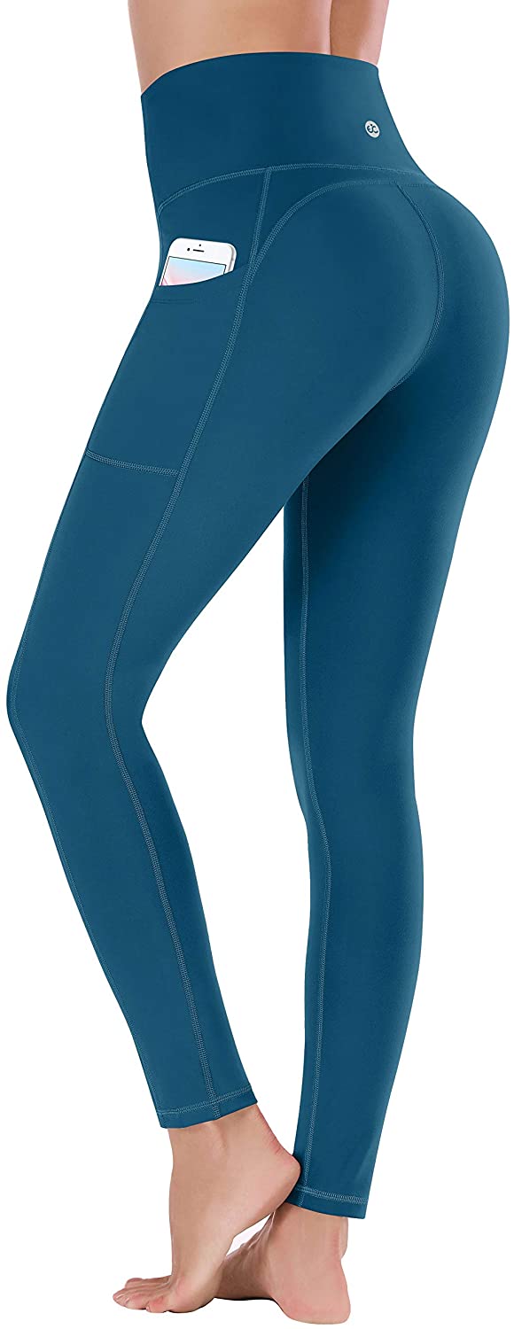 Buy Ewedoos Women's Yoga Pants with Pockets - Leggings with Pockets, High  Waist Tummy Control Non See-Through Workout Pants Online at desertcartINDIA