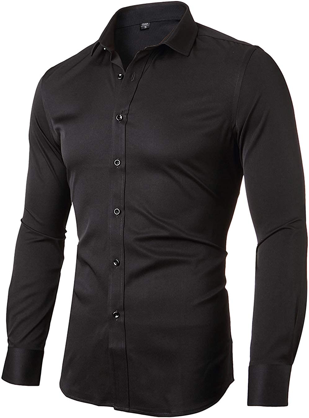 mens fitted dress shirts