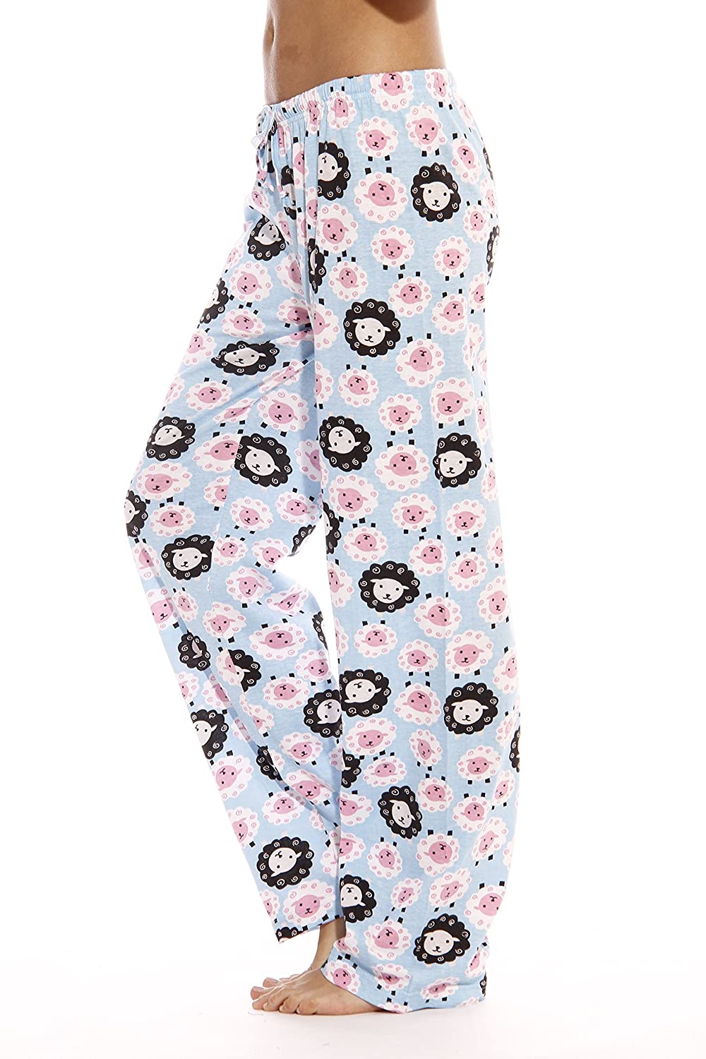 Just Love 100% Cotton Jersey Knit Fun Print Women Pajama Pants ...