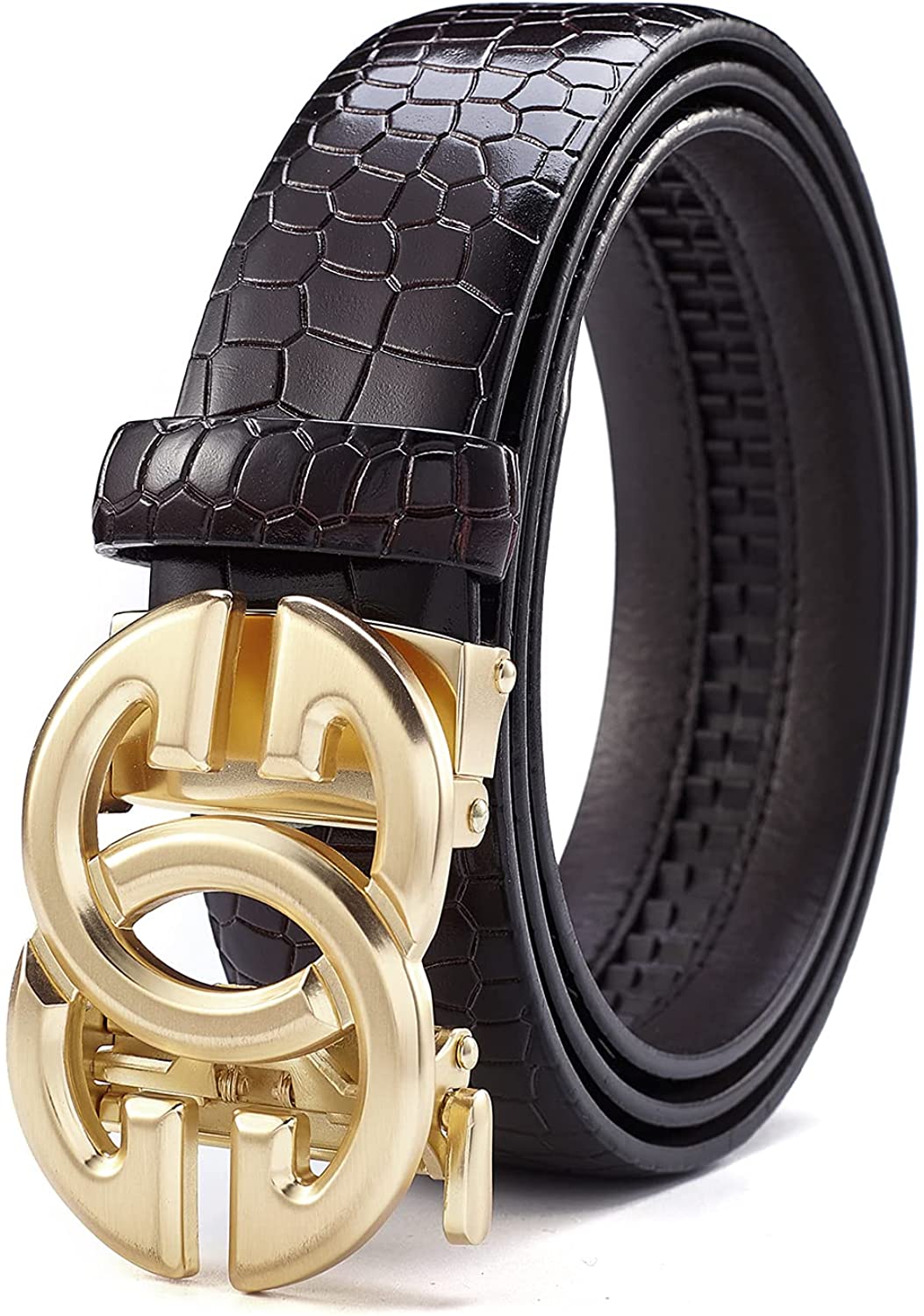 Black & Gold 'G' Fashion Belt Buckle