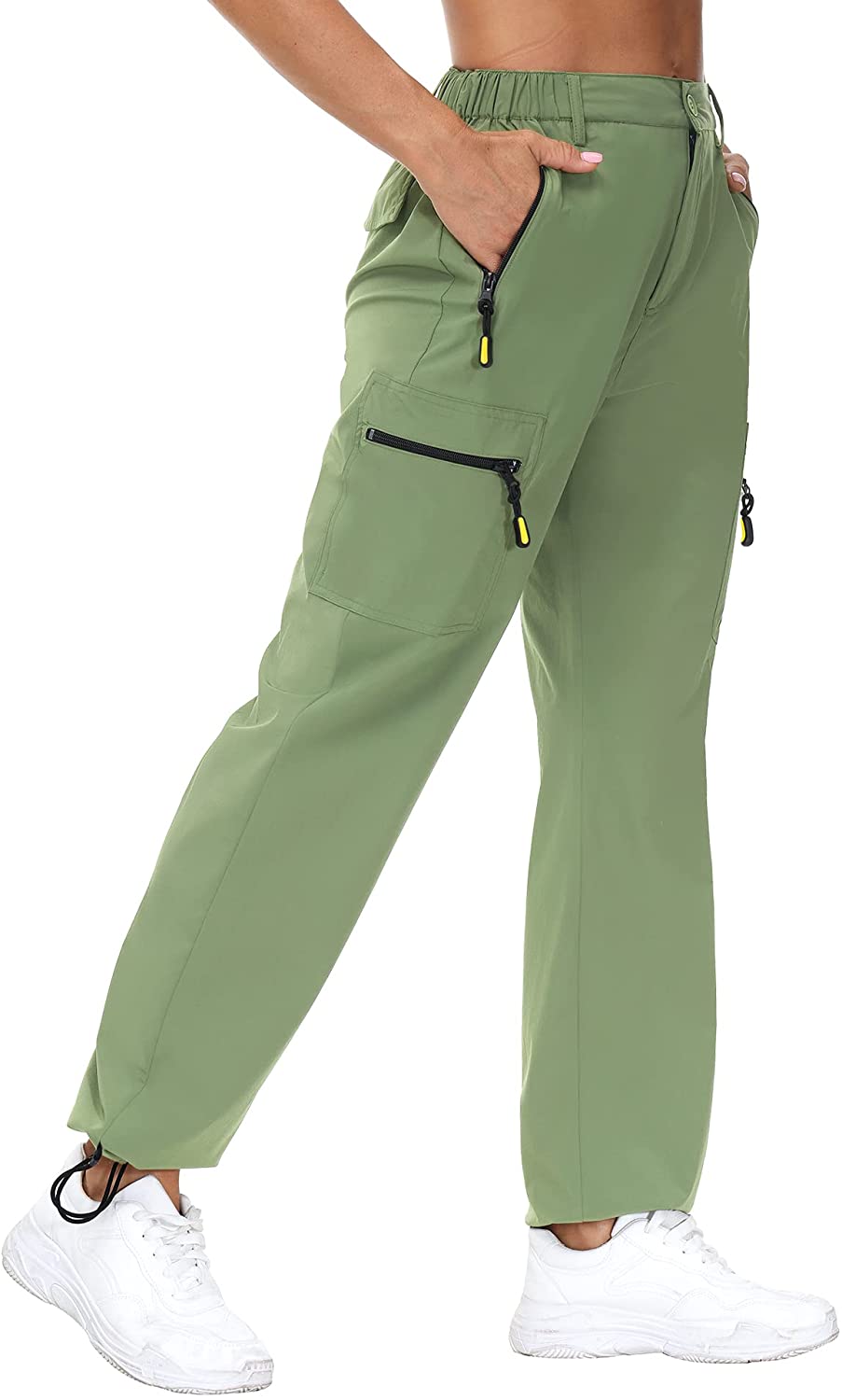 VVK Women's Hiking Cargo Pants Lightweight Quick Dry Outdoor Athletic Pants  Camp
