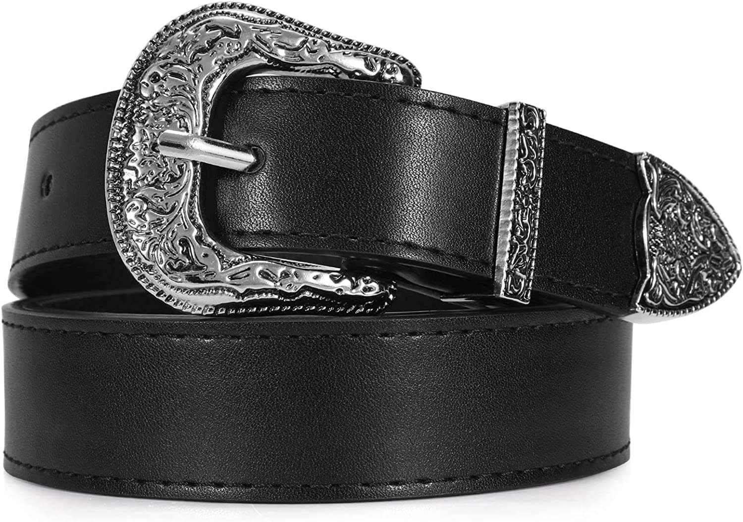 WHIPPY Western Belts for Women - Vintage Western Design Ladies Cowgirl  Waist Bel