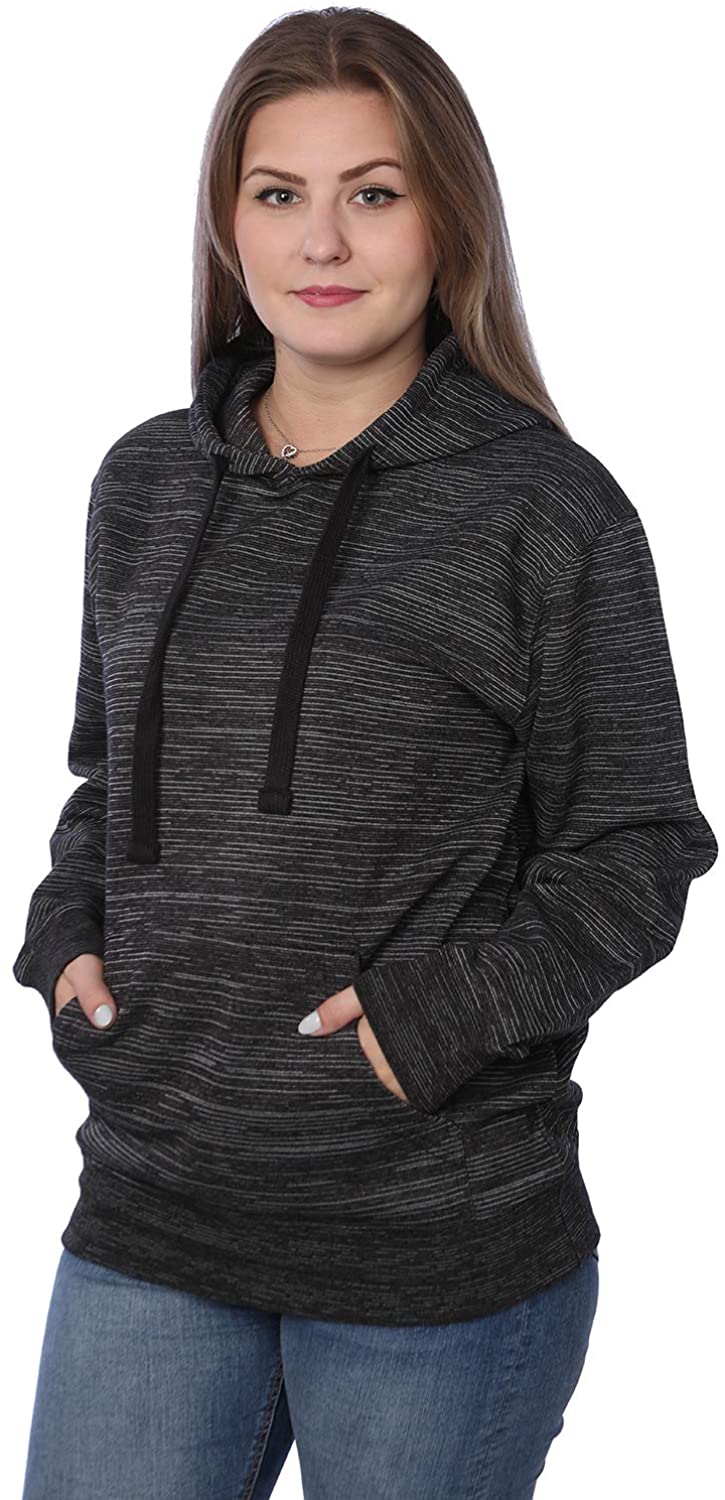 Beverly Rock Women's Plus Size Hoodie - French Terry Pullover Hooded  Sweatshirt W/Distressed Spots JFTC03_22 Olive L at  Women's Clothing  store