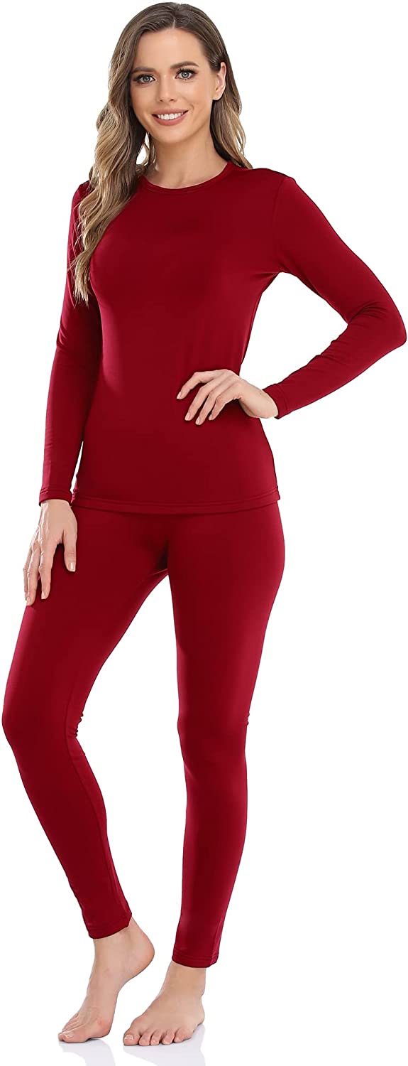 WEERTI Thermal Underwear for Women Long Johns Women with