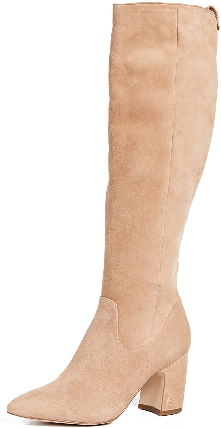 sam edelman hai knee high boot ivory