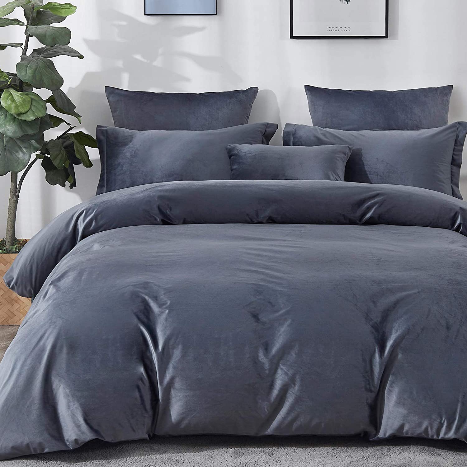 velvet duvet comforter