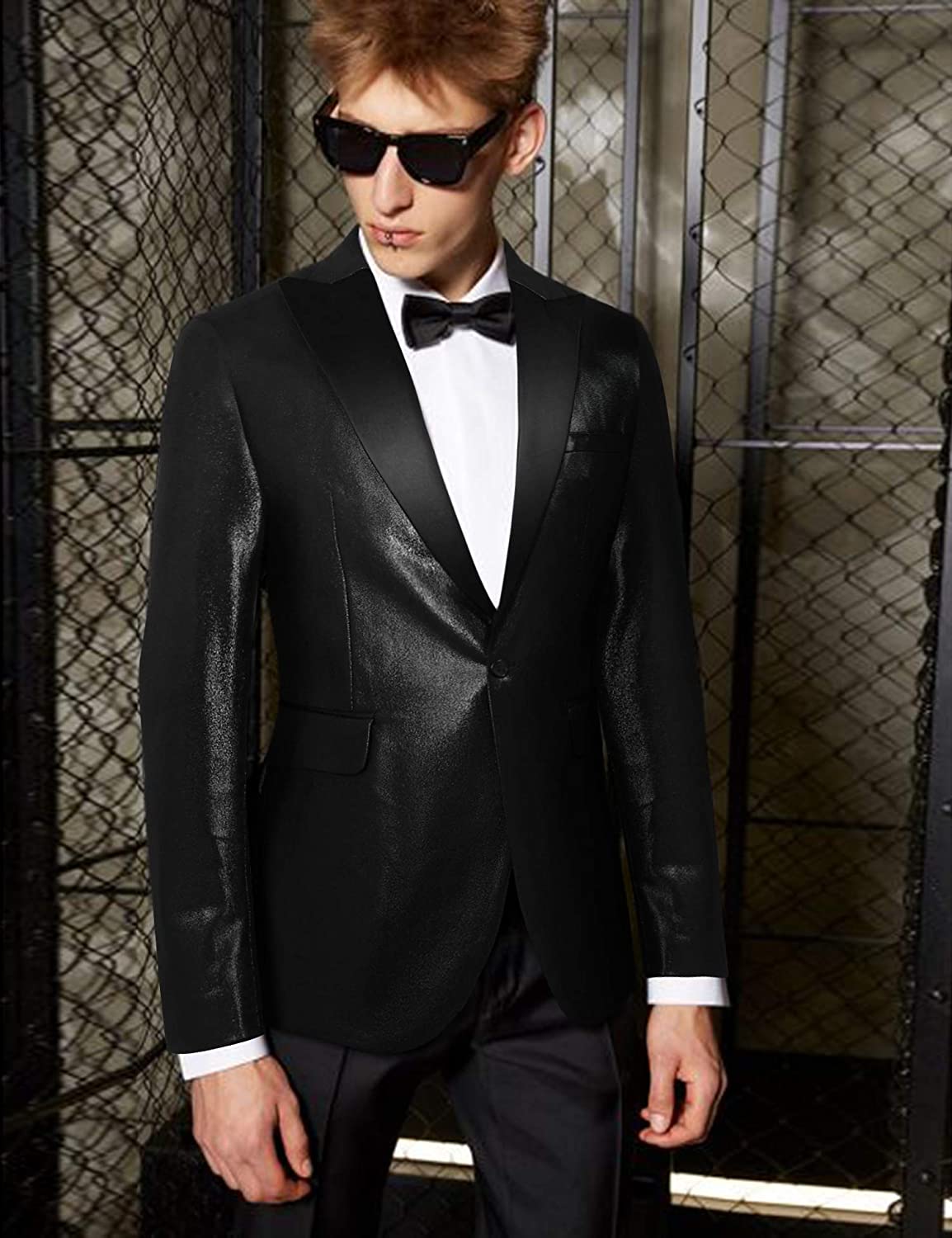 COOFANDY Men’s Fashion Suit Jacket Blazer Weddings Prom Party Dinner ...