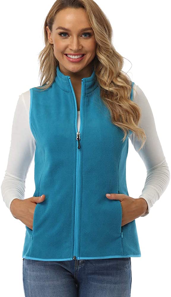 Best Deal for Fuinloth Women's Fleece Vest, Polar Soft Sleeveless Classic