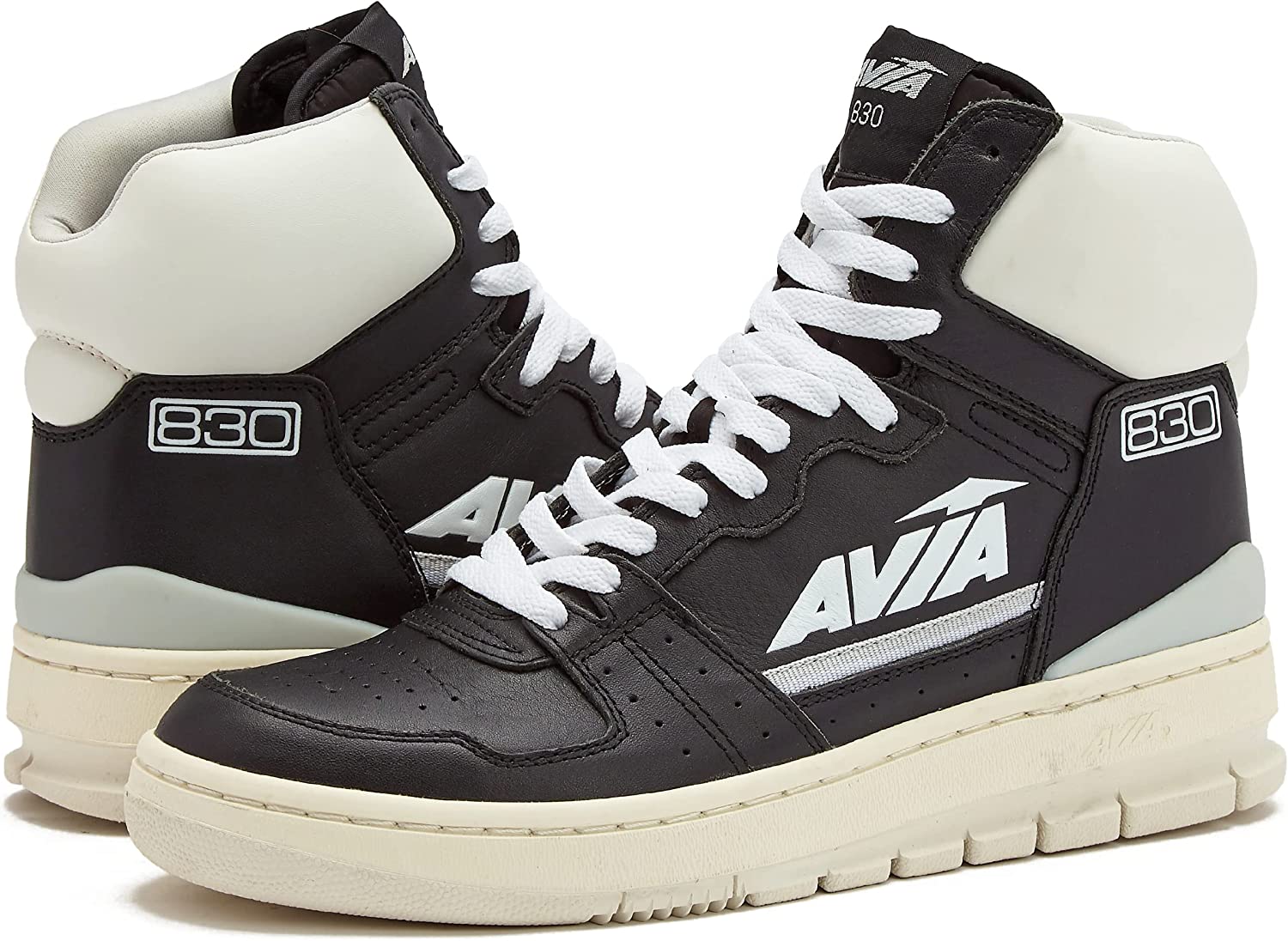 Avia 830 Men's Basketball Shoes, Retro Sneakers for Indoor or