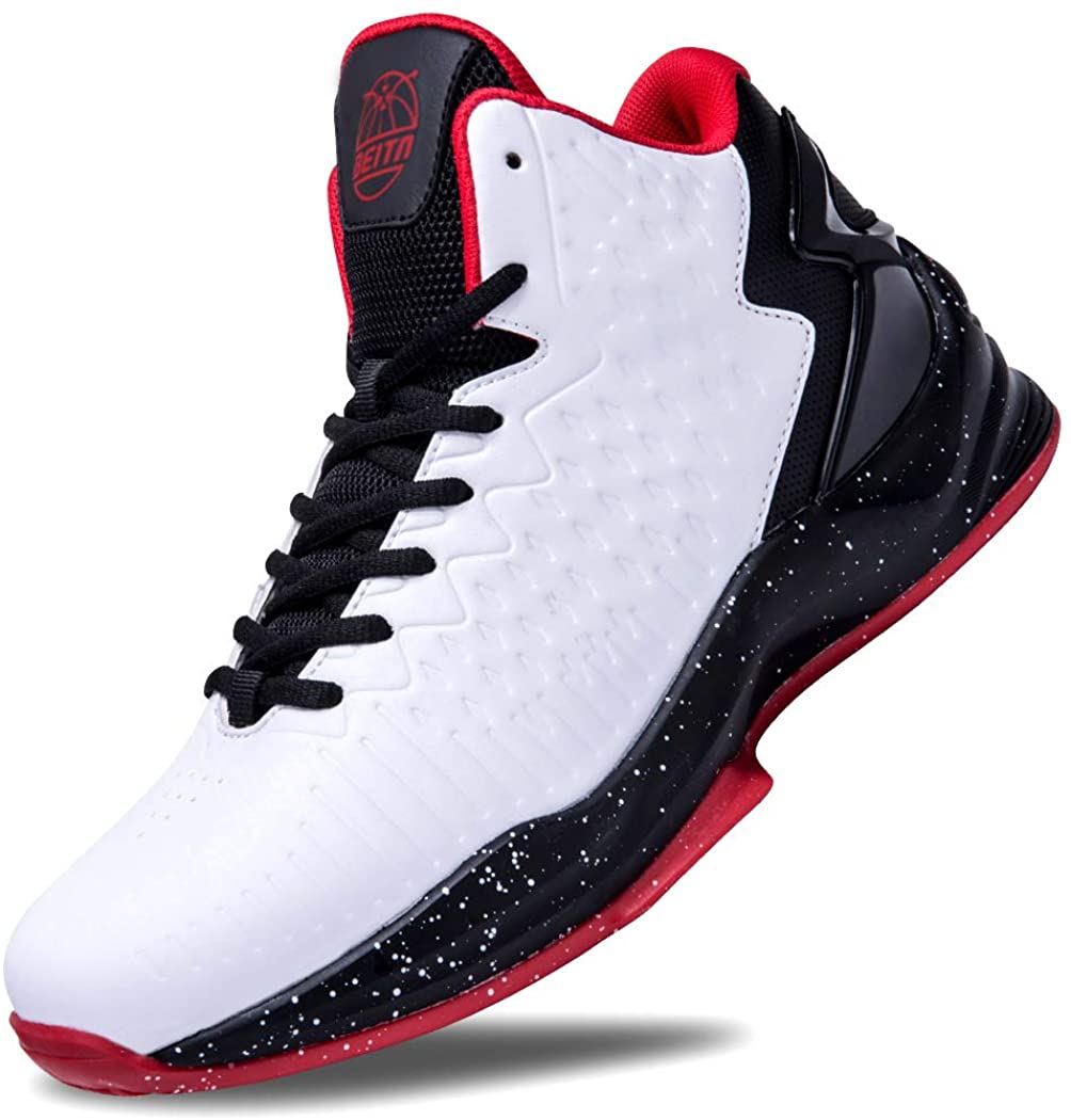 Beita High Upper Basketball Shoes Sneakers Men Breathable Sports Shoes Anti Slip 