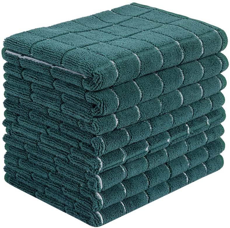 Kitchen Towels Hyer Kitchen Microfiber- Super Absorbent Soft and Thick Dish