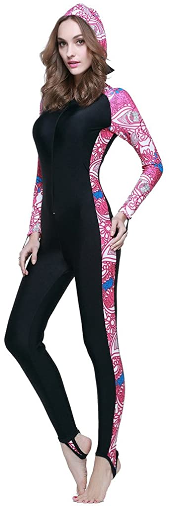 Micosuza Full Body Swimsuit Swim Suit Full Coverage - Long Legs Long ...