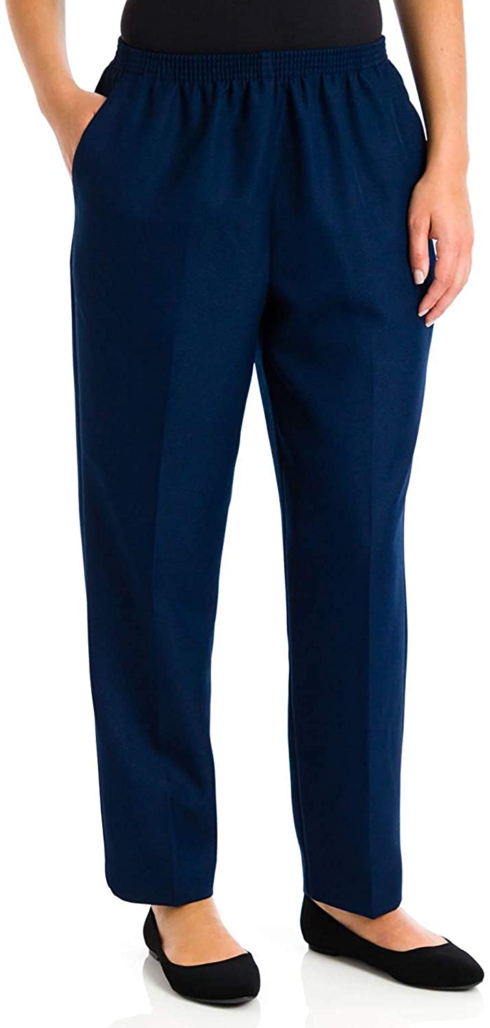 Alfred Dunner Womens Missy Proportioned Short Twill Pant 