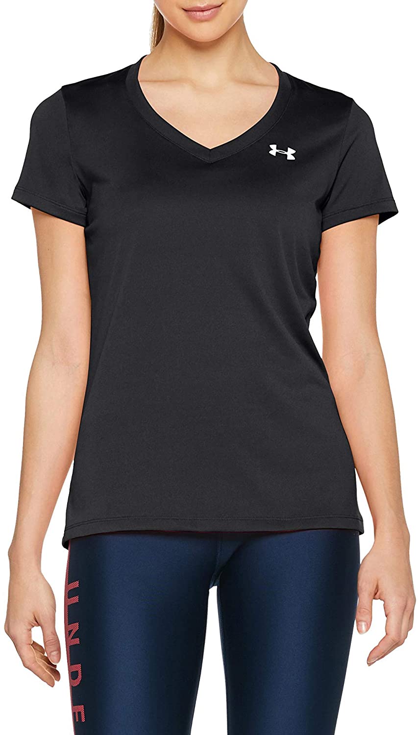 Under Armour Women's Tech V-Neck Short Sleeve T-Shirt | eBay