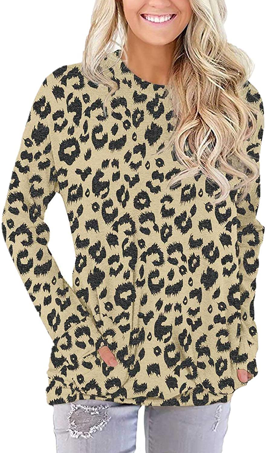 YSYOKOW Long Sleeve Shirts for Women Casual Fall Tunic Tops Front Twist  Knot Blouses(Beige,Small) : : Clothing, Shoes & Accessories