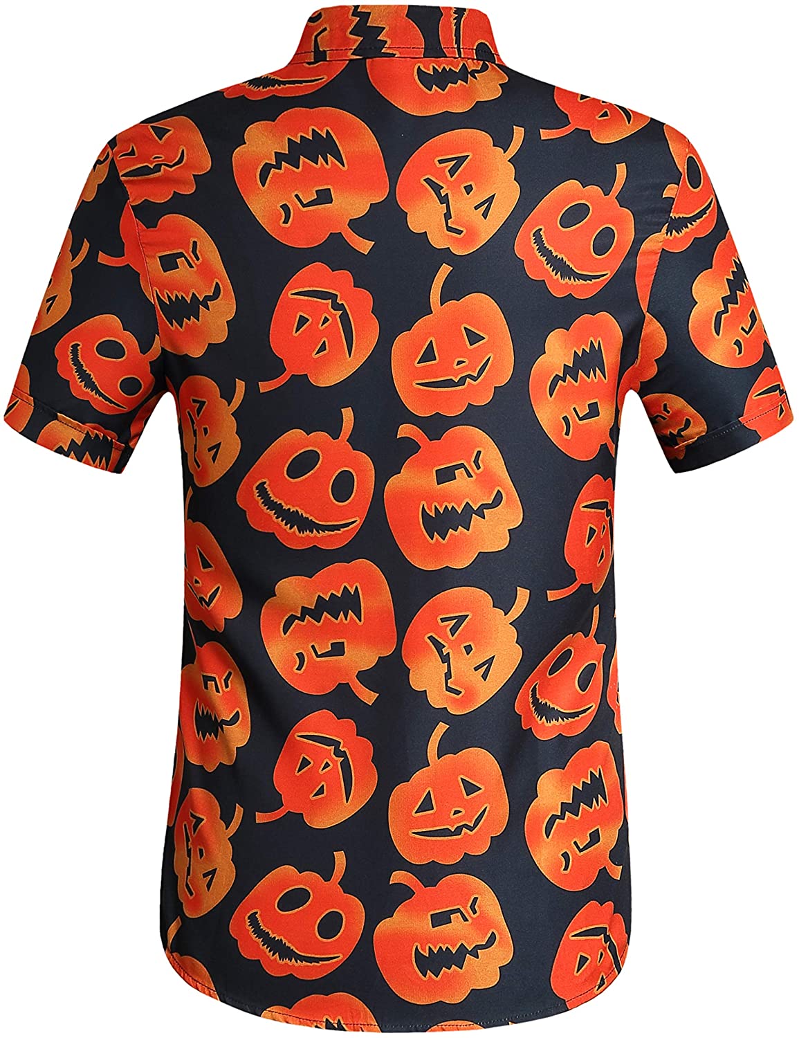 halloween 3 button up shirt