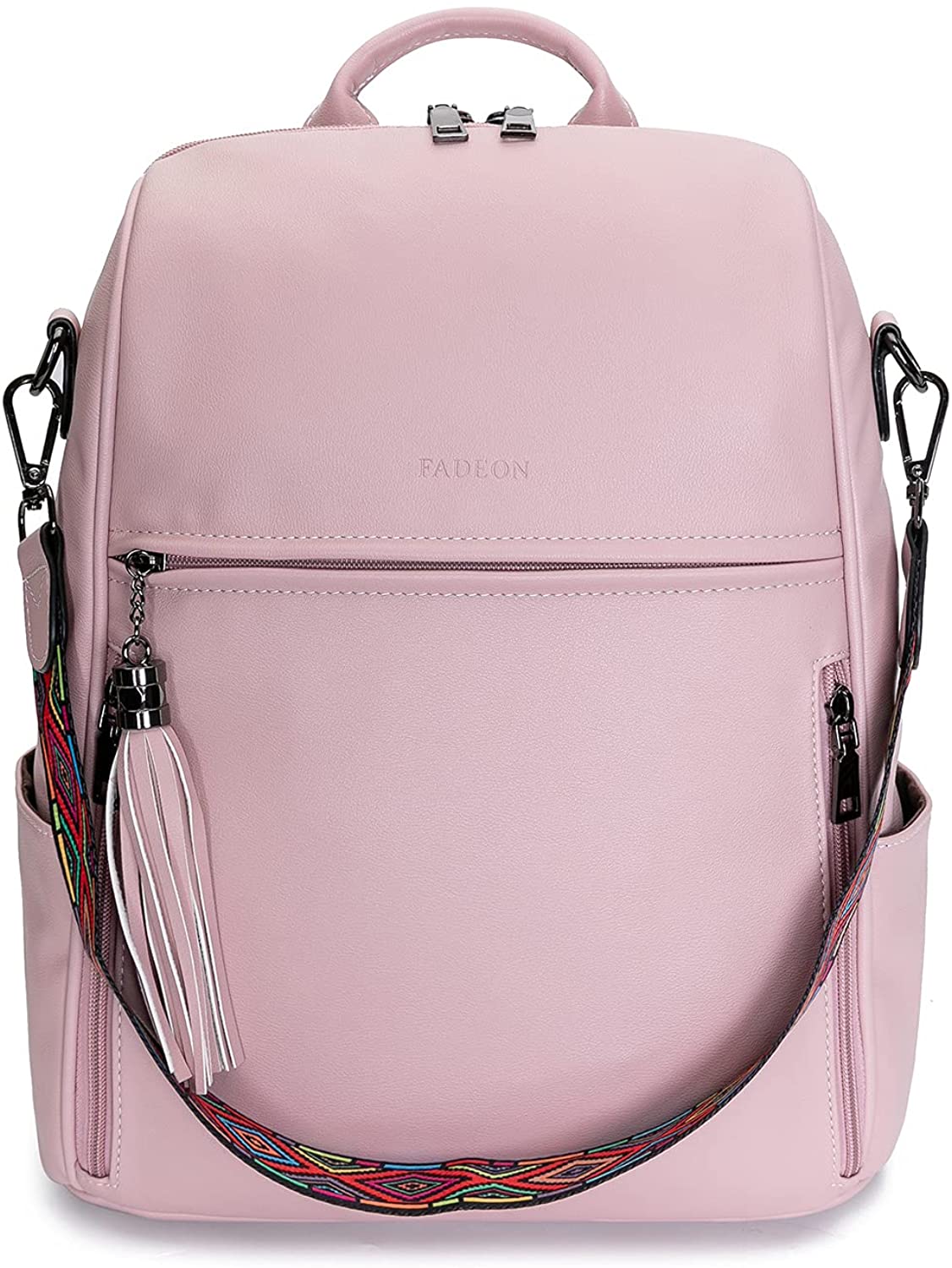  FADEON Laptop Backpack Purse for Women Large Designer