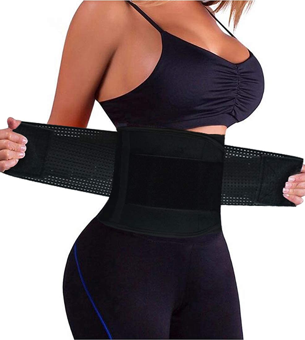 YIANNA Women Waist Trainer Belt - Slimming Sauna Waist Trimmer Belly Band  Sweat
