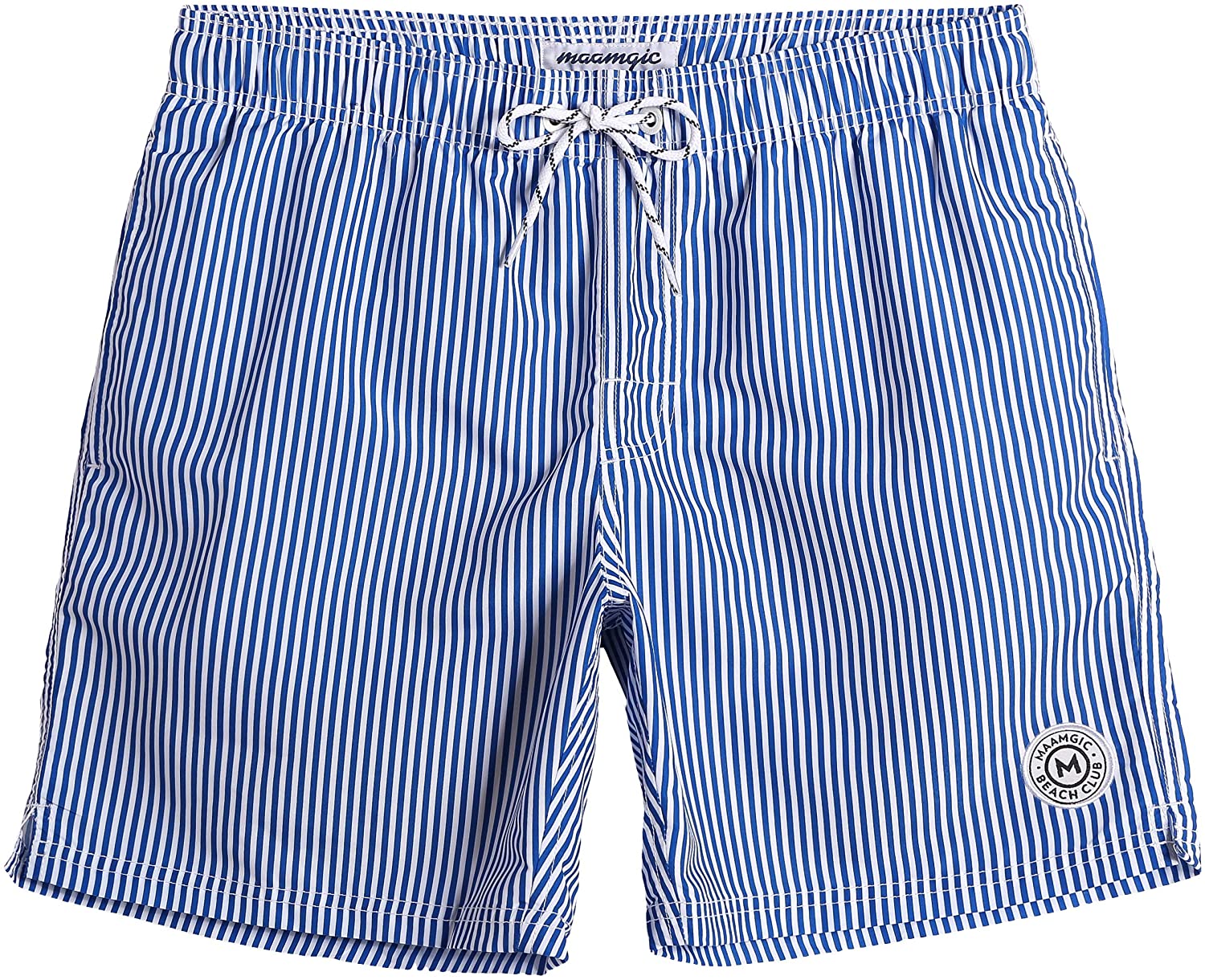 Kangol Mens Swim Shorts Pants Trousers Bottoms Mesh Stripe Drawstring Striped 