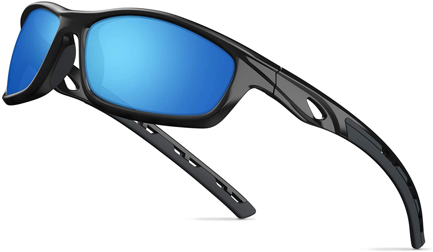 Bogetti POLARISED Sunglasses for Men Driving Fishing Filter Cat 3 Metal Frame 
